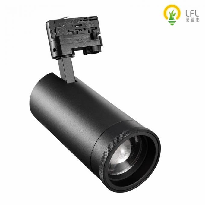 Geleide het Spoorschijnwerpers van D90mmzoomable Dimmable Swithes met 5 Jaar Garantie