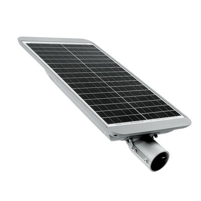 Commerciële LED-buitenverlichting 200lm/W Zonne-straatverlichting met monokristallijn panelen Aanpasbare stroomopties