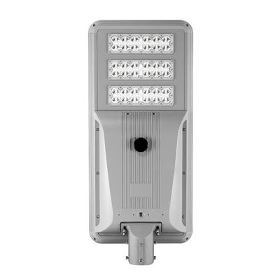 Commerciële LED-buitenverlichting 200lm/W Zonne-straatverlichting met monokristallijn panelen Aanpasbare stroomopties