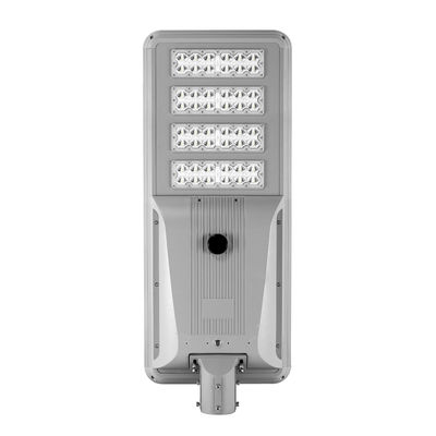Commerciële LED-buitenverlichting 200lm/W Zonne-straatverlichting met monokristallijn panelen Aanpasbare stroomopties