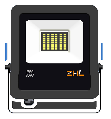 Op het oppervlak gemonteerde commerciële LED-buitenverlichting 2W met microgolfsensorfotocel